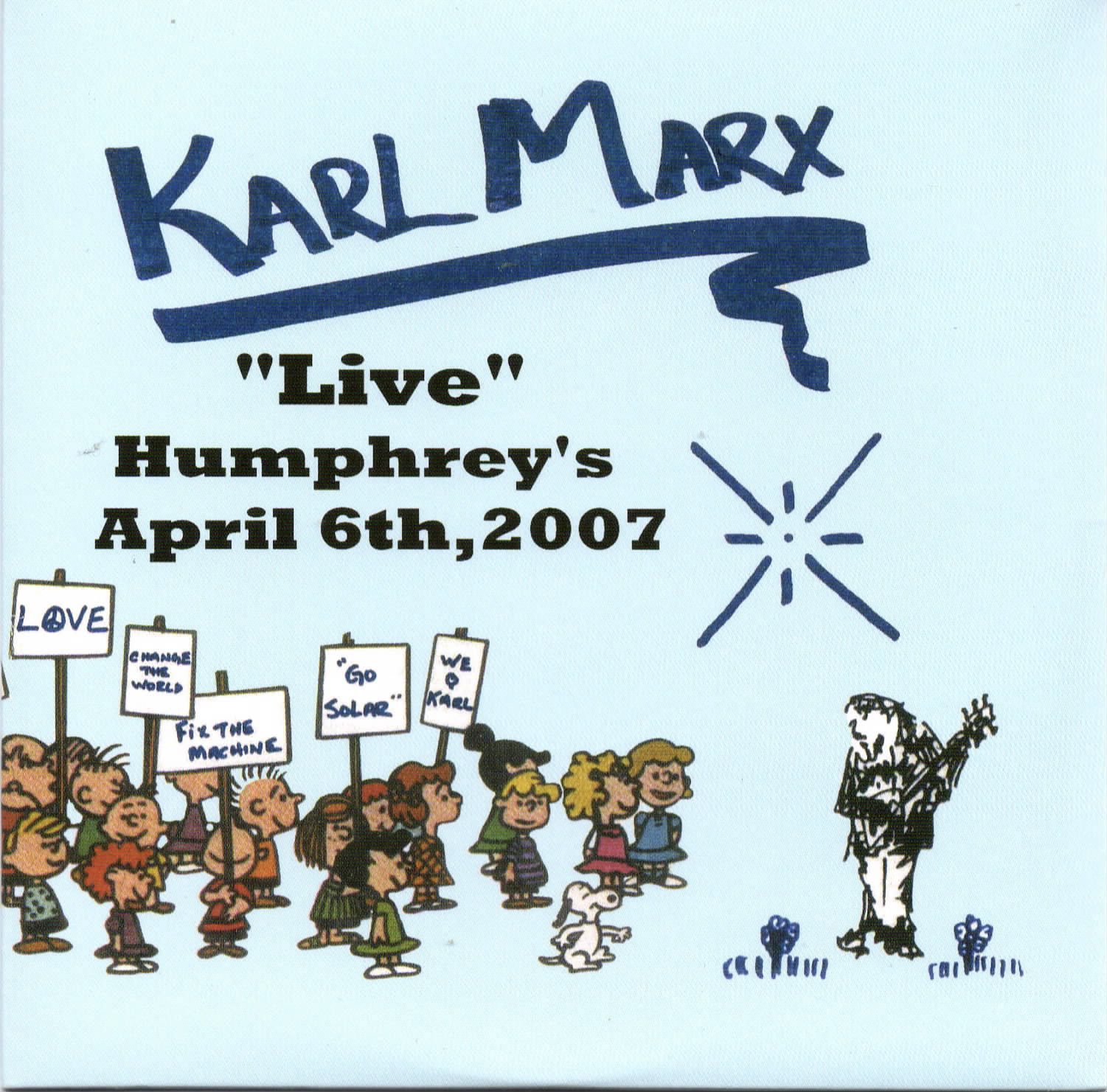 Karl Marx Band - Live at Humphries
